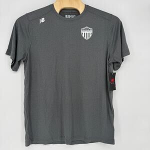 New Balance AYSO United Soccer 2XL TEE Shirt Men's NWT Gray‎